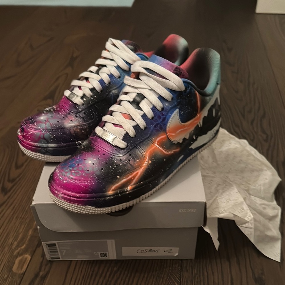 CUSTOM MADEColorful Galaxy Sneakers
